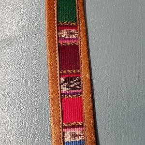Leather belt, believe that it is vintage. Multiple colors.  Size 38.